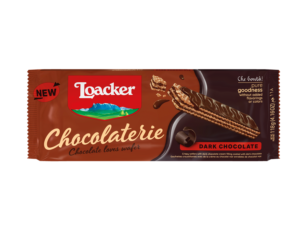 Wafer Chocolaterie Dark Chocolate – wafers covered with dark chocolate