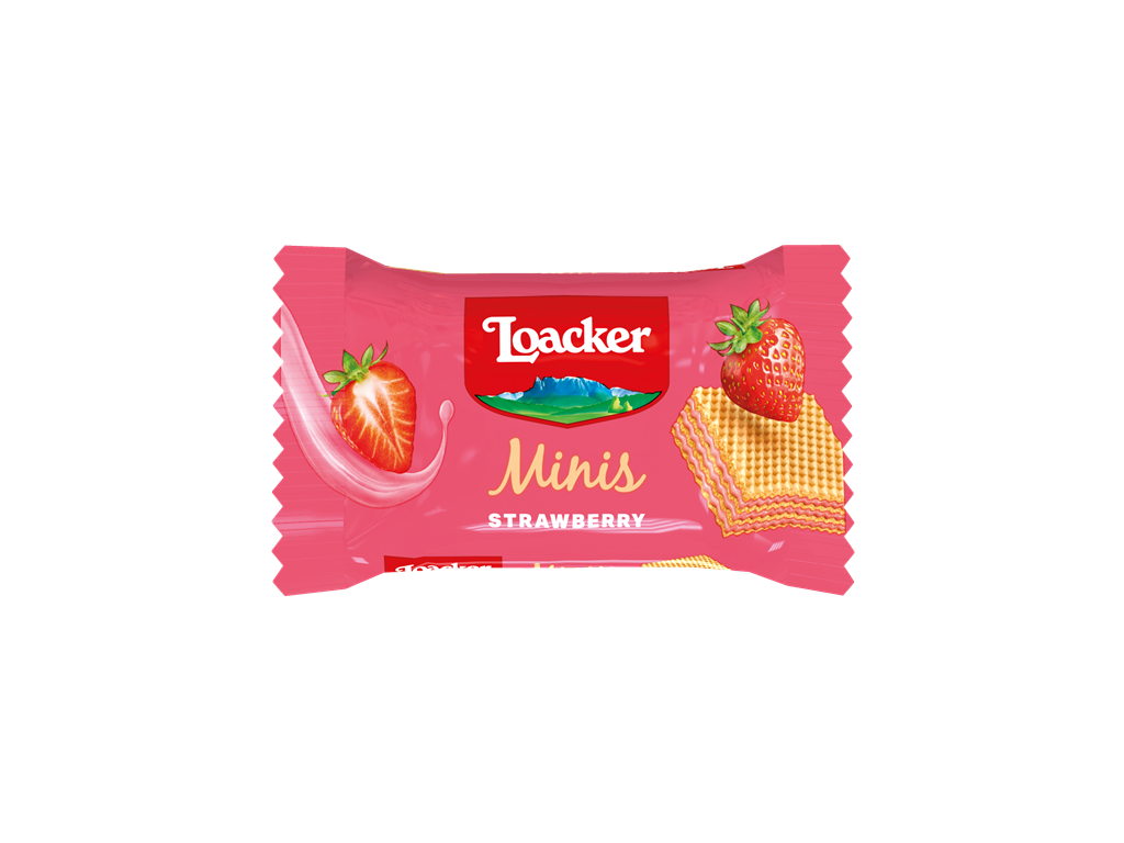Wafer Minis Strawberry – with strawberry cream